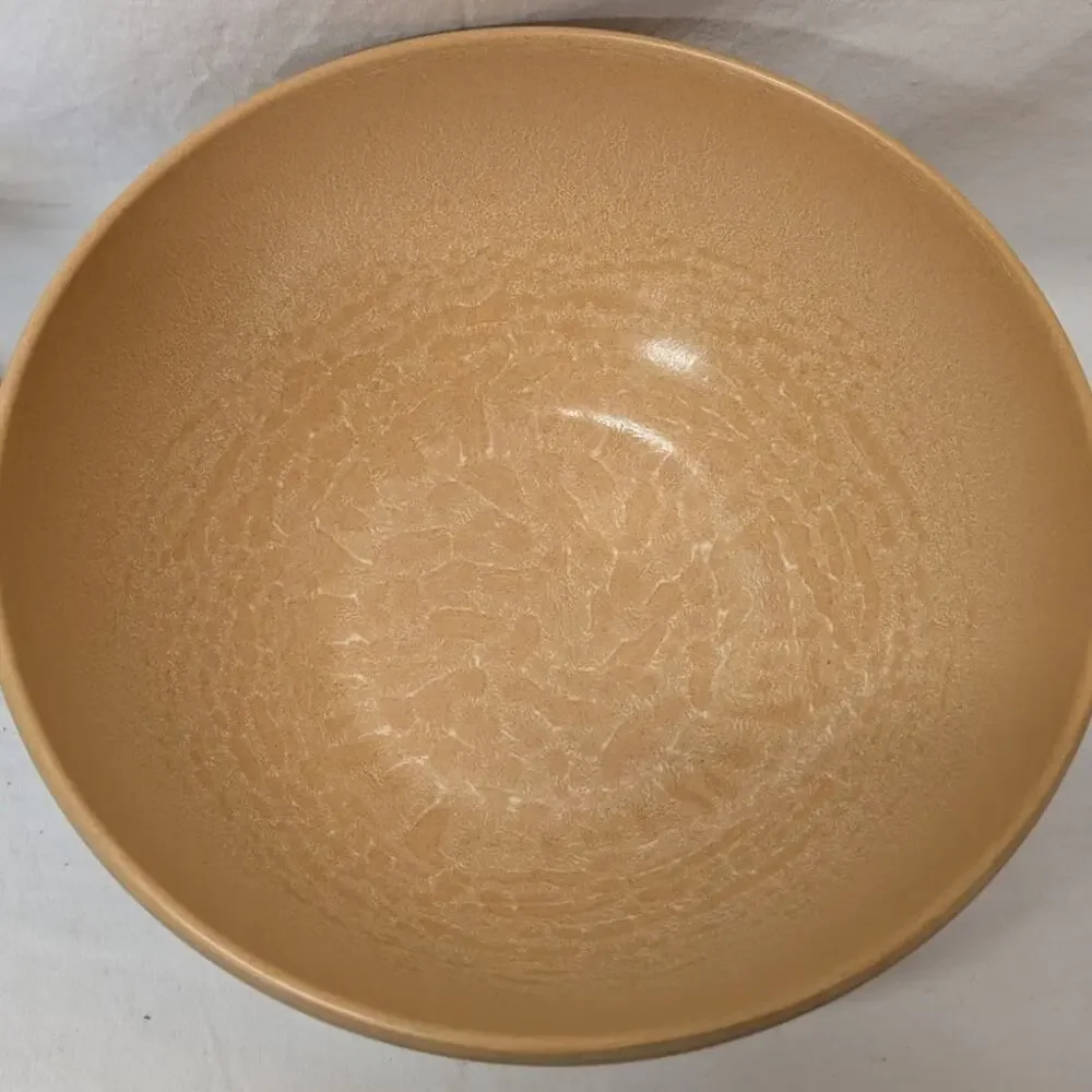 Set of 2 Vintage Agatized Wood Nesting Bowls Ellingers 28